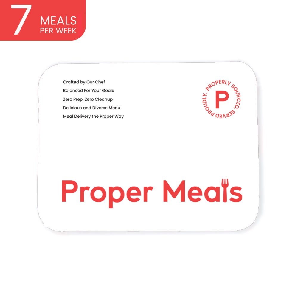 The Proper Plan  (7 meals/week)